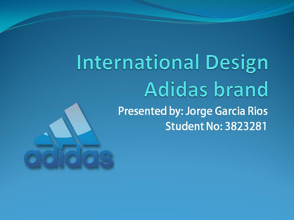 PowerPoint Presentation on Adidas jorgerios10